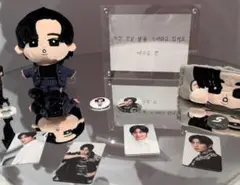 韓国 スノーマン 1st POP-UP目黒蓮トレカAB 缶バッジ 3点セット