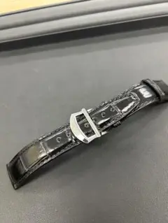 超美品★IWC純正ベル卜santoniサントーニ★茶色21mm-18mmブラウン IWC - IWC 純正サントーニレザーベルト ブラウン クロコ 22㍉幅