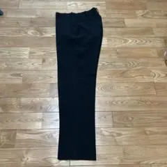 ユニクロ 感動パンツ ウルトラライト コットンライク ブラック w79