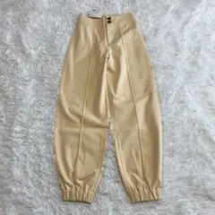 新品未使用✨AERON ジョガーパンツ zest pants クリーム 34