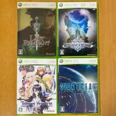 Xbox360 ラストレムナント　インアン　ヴェスペリア　スターオー4　計4本