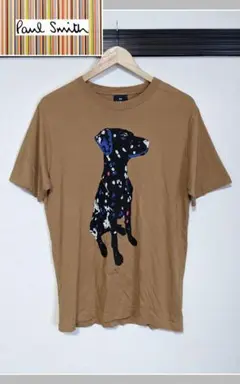 【Paul Smith】半袖Tシャツ/犬/ダルメシアン/カラフル/ロゴ/美品