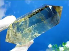 AAA級【金運UP】★天然シトリン六角柱B86D2/102D06C