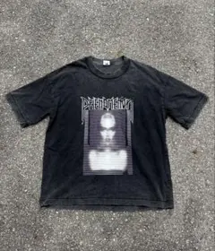 地底人　front print T-shirt