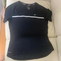 Nike DRI-FIT ランニングTシャツ Lサイズ ブラック