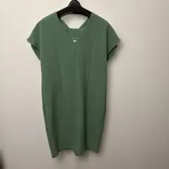Noise Maker グリーン 半袖ワンピース