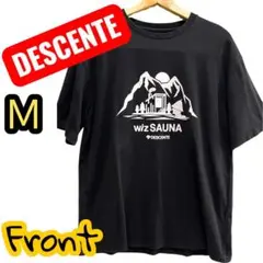 【美品】DESCENTE × WITH SAUNA コラボTシャツ Mサイズ