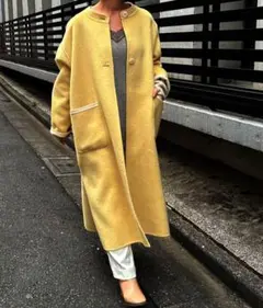 ダブルフェイスクルーコート Jena espace merveilleux