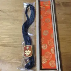 超希少 K18 金無垢 天皇皇后喜寿 ポーロタイ ループタイ ダイヤ入 共箱付 天皇陛下御誕生八十年 奉祝記念 ポーロタイ ループタイ 18金 18K