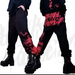 NieR RED×BLACK SWEATPANTS 【彼岸花】