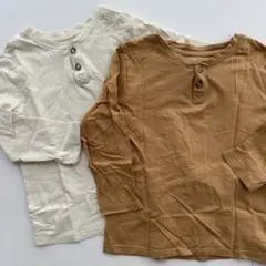 H&M ロンティー　2枚セット　Tシャツ　長袖