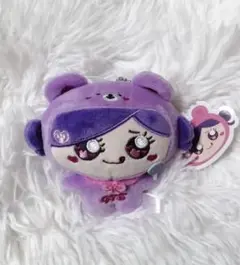 しなクマ マスコットぬいぐるみ しなこちゃん 475 パープル