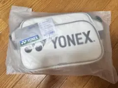 [新品タグ付き]ヨネックステニス用品 ショルダーバッグ ホワイト BAG19SB