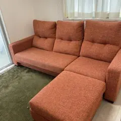 オレンジ ソファ ダイニング