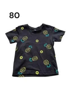 パイナップル柄 Tシャツ サイズ80 セット売りで値下げ