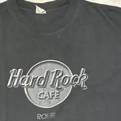 Hard Rock CAFE ハードロックカフェ ブラック ロゴTシャツ