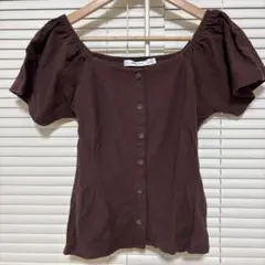 MOUSSY ブラウン トップス