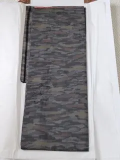 迷彩柄の絹着物