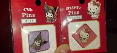 クロミ・ハローキティ ピンバッジ