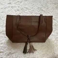 美品✨【DAKS ダックス】ハンドバッグ/ブラウン/ 日本製/レディース