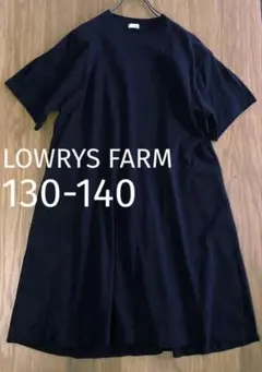 ローリーズファーム　LOWRYS FARM 半袖　ワンピース130-140