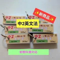 【英単語帳】中2英文法　ニューホライズン　新教科書対応　定期テスト/受験対策