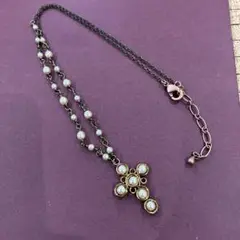 処分価格　ハンドメイドペンダント チェーンクロス③