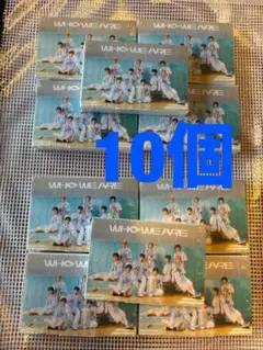 10個　AHOF　アルバム　WHO WE ARE　QR版　新品・未使用