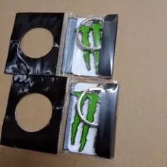 モンスターエナジー キーホルダー 2個