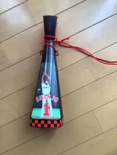 SHINJO 応援メガホン 赤黒チェック