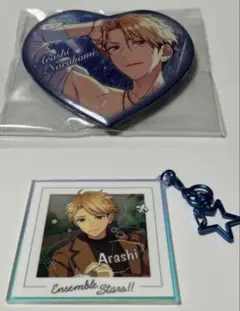 鳴上嵐 缶バッジ アクキー