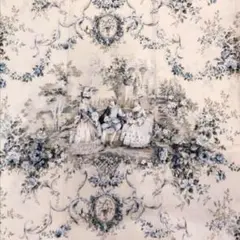 花もめん　QUILT GATE 花柄プリント生地 RU2046-11