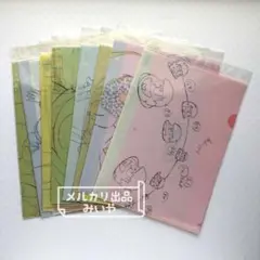 おそ松さん 原画クリアファイルセット 第1・2弾 8枚セット（未開封品）☆