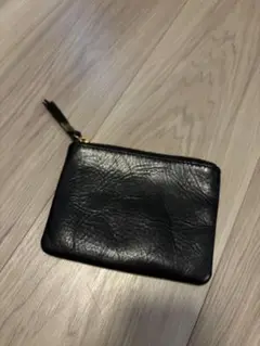 Madewell レザー　ポーチ　黒