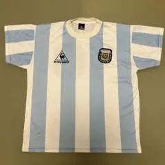 週末限定価格【レア】ルコック 1986アルゼンチン代表　アウェイ　マラドーナ 週末限定価格【レア】ルコック 1986アルゼンチン代表 アウェイ