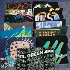 Mrs.GREEN APPLE 2015　ブレイクアップルTシャツ М　ミナホ 美品】Mrs.GREEN APPLE 2015年 ブレイクアップルTシャツ - メルカリ