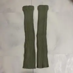 レッグウォーマー　グレー