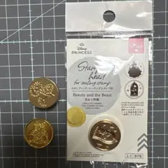 シーリングスタンプ ヘッド DAISO Seria くま 美女と野獣 花柄A