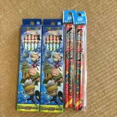 スナックワールド 鉛筆、赤鉛筆セット