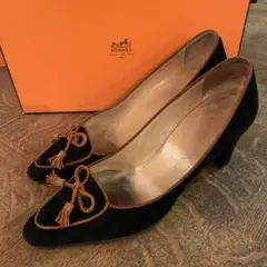 エルメス ヒール 靴 箱付き