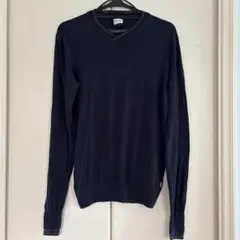 ARMANI COLLEZIONI メンズ Vネック ニットセーター 長袖