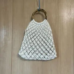 【美品】あみあみ　メッシュバック　夏にびったり