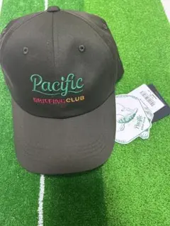 Pacific BRIEFING CLUB キャップ オリーブグリーン