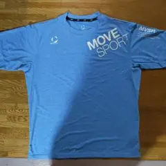 MOVE SPORT Tシャツ 3Lサイズ 青