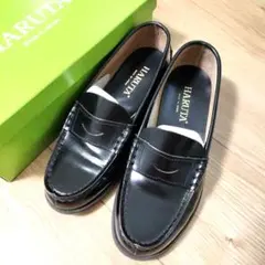 HARUTA ブラック ローファー 日本製