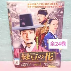 「緑豆の花」DVD 全24巻完結セット 韓国ドラマ レンタル落ち