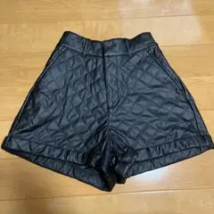 キルティングショートパンツ