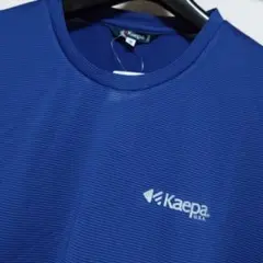 Kaepa ストライプ薄手 Tシャツ 青