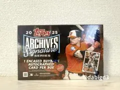 2025 Topps Archives Signature Active 1箱