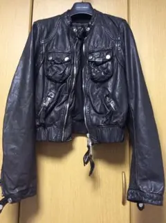 ディースクアードライダースジャケット レザージャケット